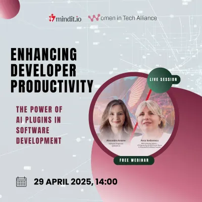 Enhancing Developer Productivity: The Power of AI Plugins in Software Development event poster